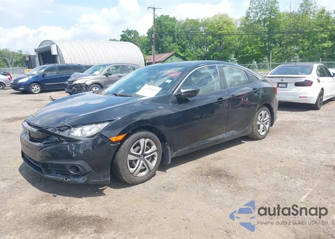 2016 Honda Civic Lx z USA, uszkodzony, nr VIN 19XFC2F56GE002594